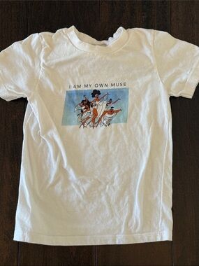 Disney Hercules White 'I Am My Own Muse' Kids Graphic Tee
